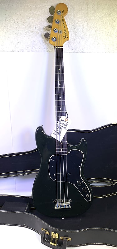 Fender Musicmaster Bass 1976 Black image 1