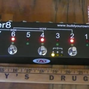 BYOC Super 8 True Bypass Programmable Looper Switcher Alchemy Audio Assembled! image 4