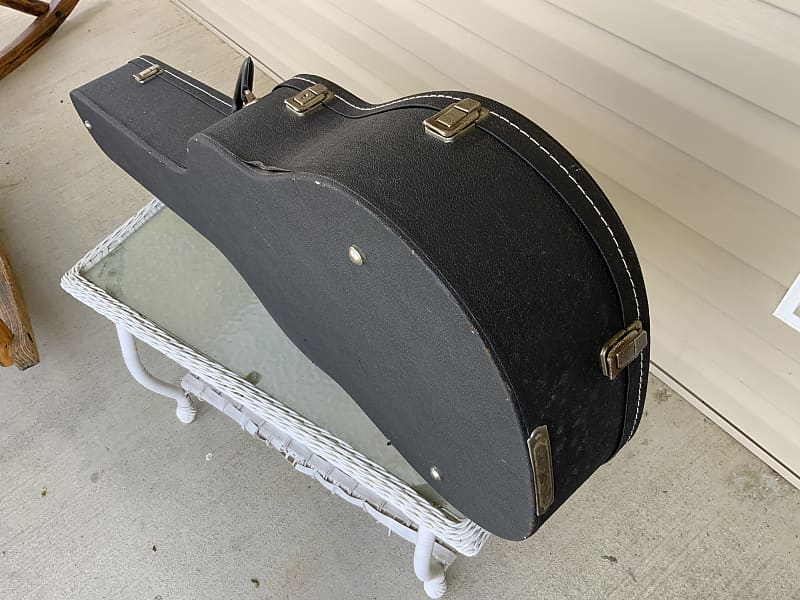 韓国 ファッション通販 Case Guitar Acoustic Vintage - BLACK Hardware. Japan Takabe 小物