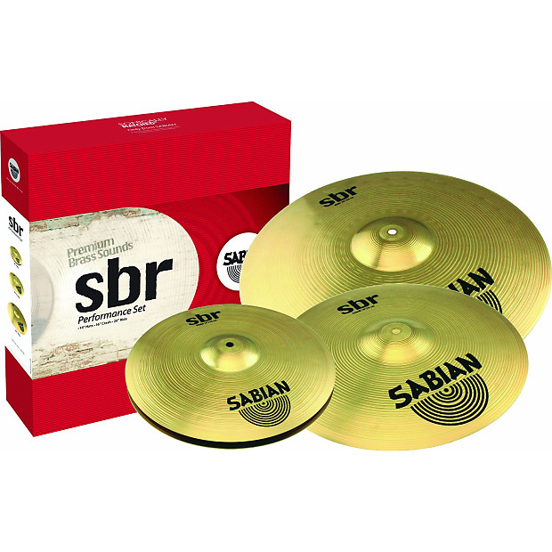 Sabian SBR5002 SBr 2-Pack Cymbal Set image 1