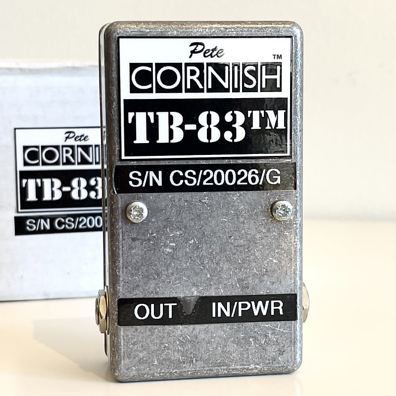 ギター Pete Cornish TB-83TM Treble Booster Pete Cornish Treble Booster - What To Know & Where To Buy