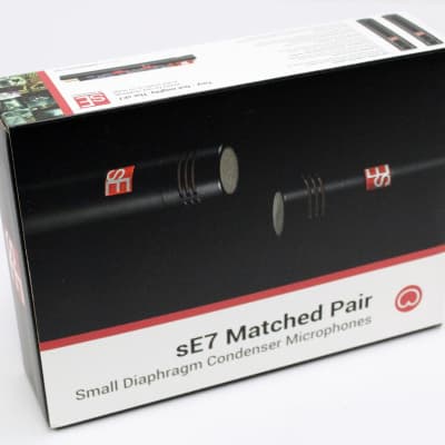 SE Electronics sE7 Matched Pair Small Diaphragm Condenser Microphones, New. image 4