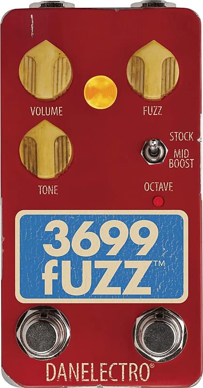 Danelectro 3699 Fuzz Vintage Fuzz/Octaver Pedal image 1