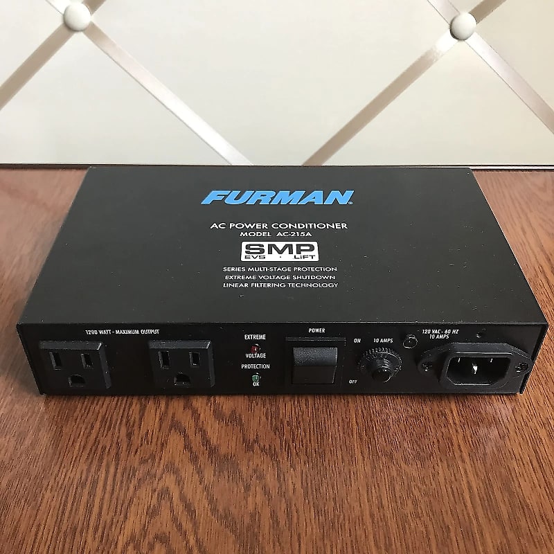 Furman AC-215A 2-Outlet 10 Amp Power Conditioner Surge Protector Noise Filter **MEGA-CLEAN!! image 1