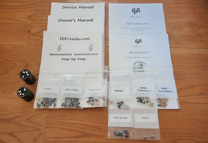 Marantz SR-3100 restoration kit filter capacitor repair rebuild fix  			