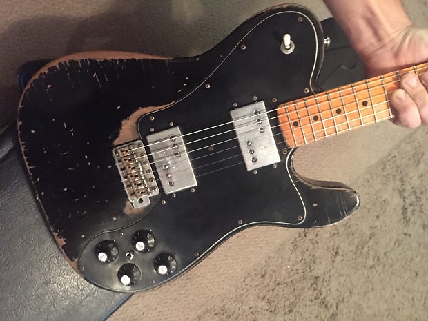 Telecaster custom best sale relic