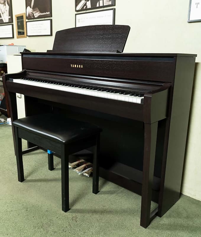 saru　Yamaha Clavinova ライトベージュCLP745WA Yamaha Clavinova CLP-775 Console Digital Piano - Rosewood | SN