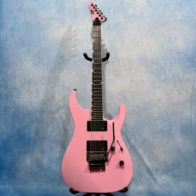 ESP M-II Custom CTM 2013 Pink Made in Japan EMG W/OHSC for sale