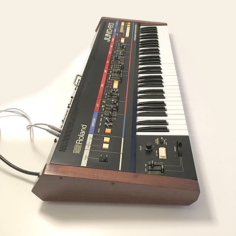 Roland Juno-60 Polyphonic Synthesizer Body / Chassis.  Solid Walnut image 1