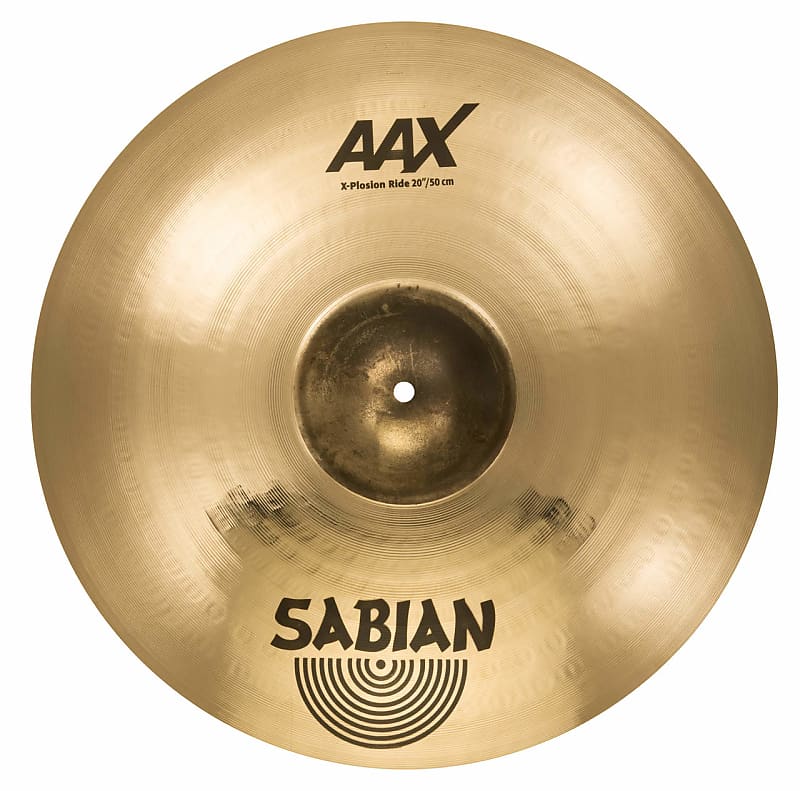 Sabian 20" AAX X-Plosion Ride Brilliant Cymbal 2201287XB image 1