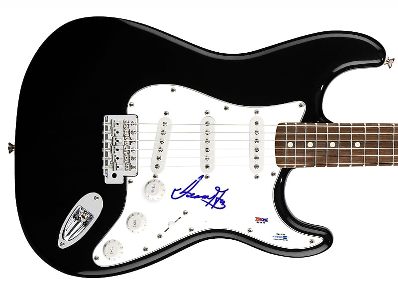 Isaac Hayes Autographed Signed Guitar ACOA image 1