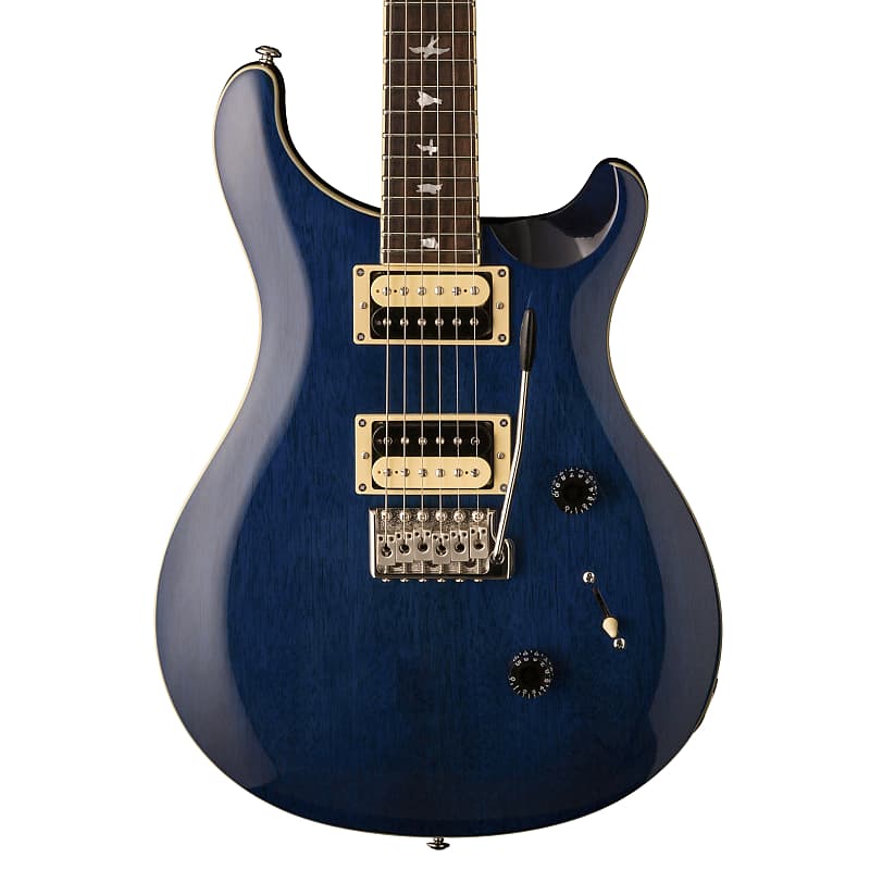 Paul Reed Smith PRS SE Standard 24 Electric Guitar Translucent Blue w/Bag image 1