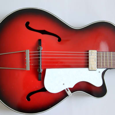 1960's Egmond Lucky 7 - Red - Recovered and upgraded for sale