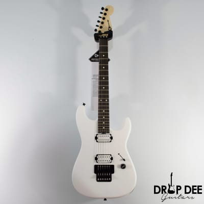 Charvel Jim Root Signature Pro-Mod San Dimas Style 1 HH FR E Electric Guitar w/ Bag - Satin White image 2