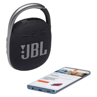 JBL JBL Clip 4 Waterproof Portable Bluetooth Speaker (Black) image 9