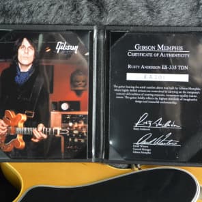 RARE Gibson ES-335 Rusty Anderson LIMITED EDITION- NEW OLD
