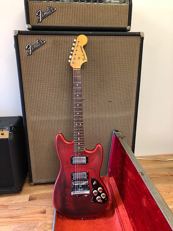 Fender Mustang 1966 Red image 1