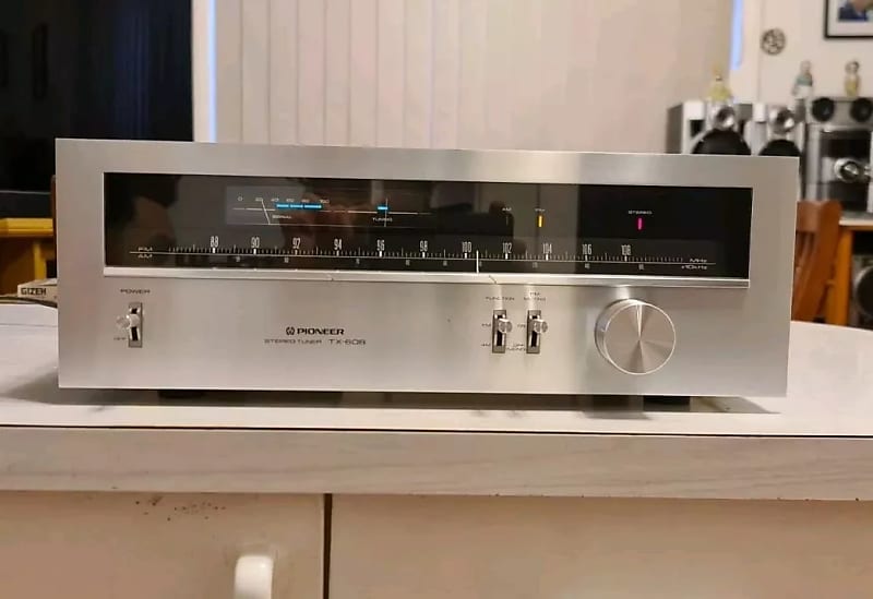 VINTAGE PIONEER BLUE LINE SERIES STEREO FM/AM TUNER/MADE IN | Reverb