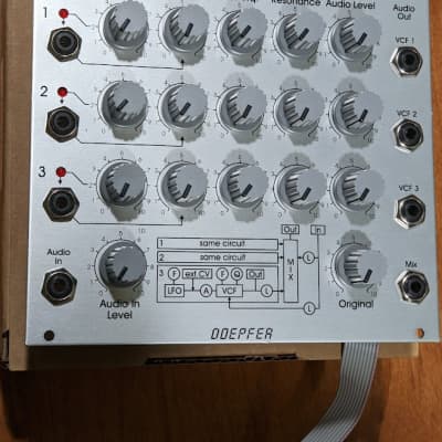 Doepfer A-127 VCRF Triple Controlled Resonance Filter 2010s - Silver image 4