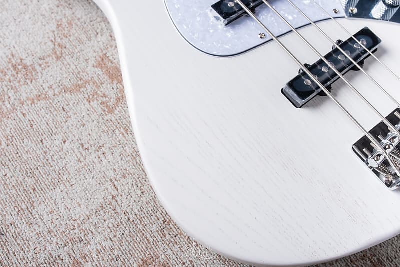 Bacchus Universe Series Jazz Bass Ash - White | Reverb