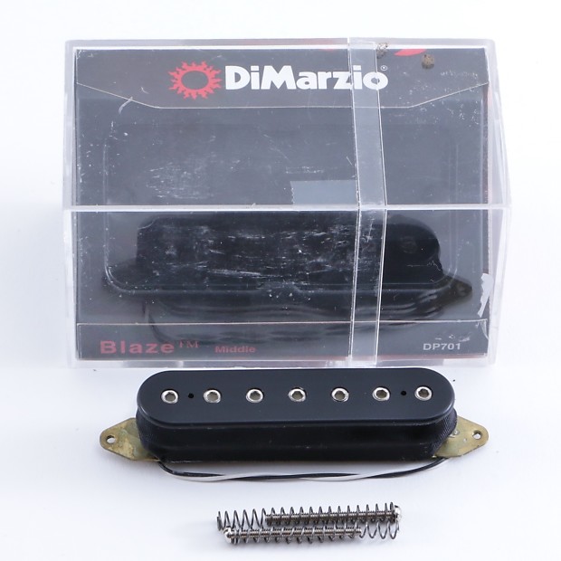 DiMarzio DP701BK Blaze 7-String Middle Single Coil Pickup image 1