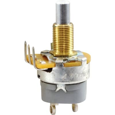 Potentiometer - Alessandro, 500K Audio, 1W, Knurled Shaft | Reverb