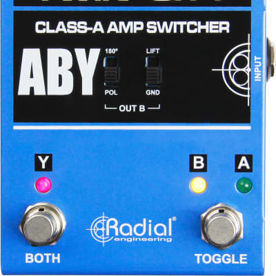 Radial Engineering Twin-City Active Class-A Guitar Amp Switcher