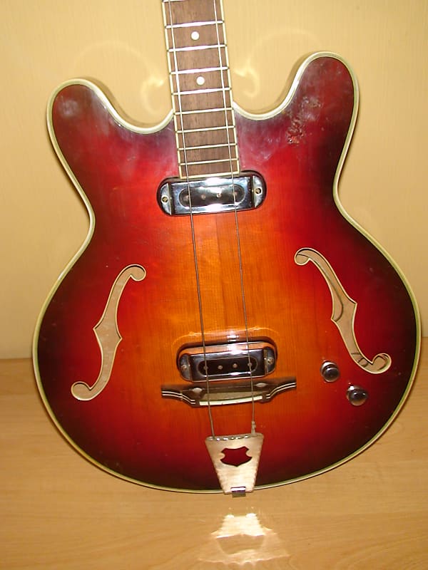 Musima 1657 GDR Germany Bass Guitar Vintage image 1