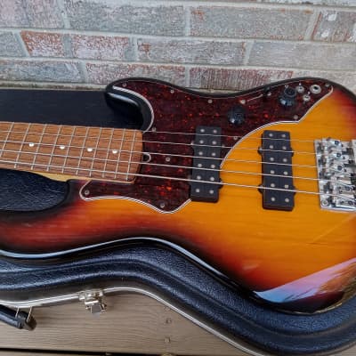 Used 1996 Fender Roscoe Beck Signature Five String Bass Guitar w/ Red Label Hardshell Case! image 1