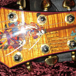 Harvey Leach - The Samurai Art Guitar (pairs with The Geisha listed) image 5