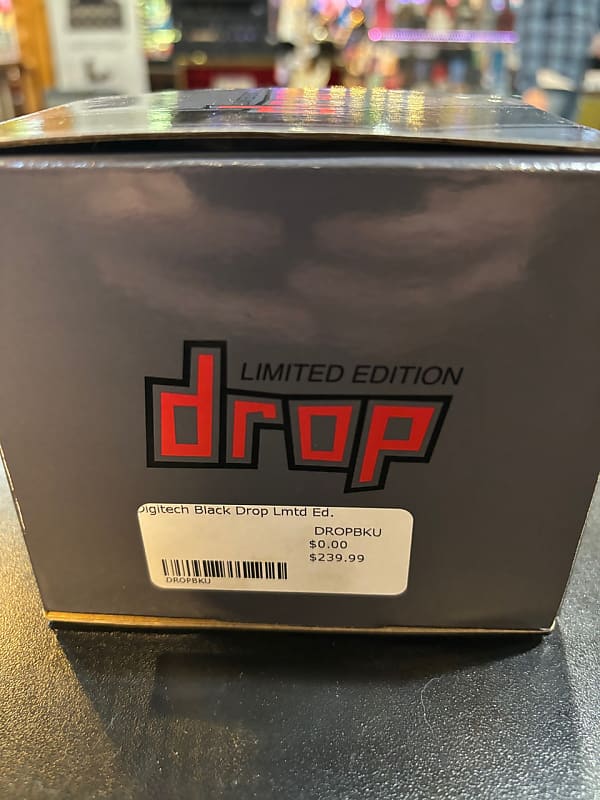 Digitech Limited Edition Black Drop Pedal | Reverb