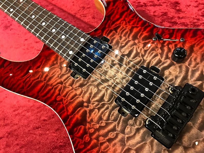 トップ Smoker Black FUTURA-S #21L17 Burst- Cherry -Black HH ギター