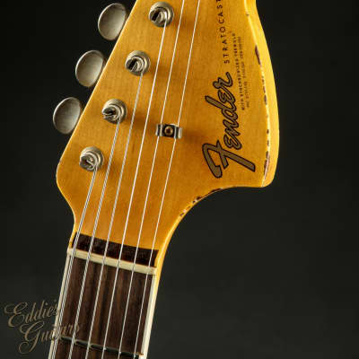 Fender Custom Shop Limited Edition 1967 HSS Stratocaster Heavy Relic - Bright Amber Metallic image 7