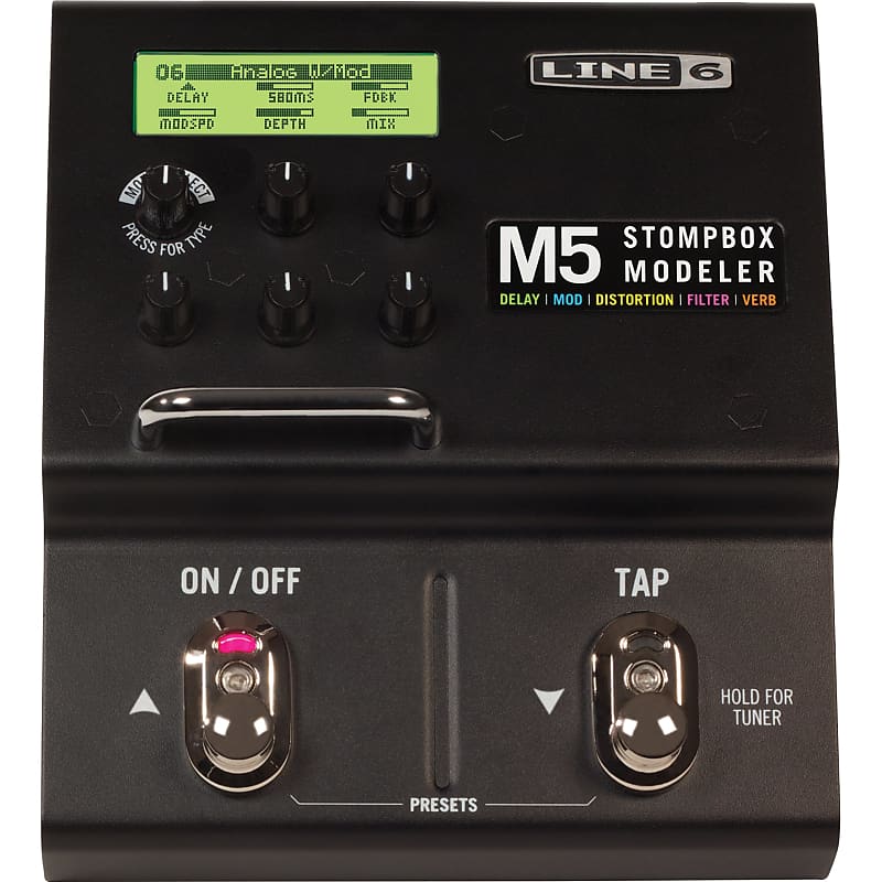 ギター LINE6 M9 STOMPBOX MODELER LINE6 M9 Stompbox Modeler W/adapter Guitar Effect Pedal In