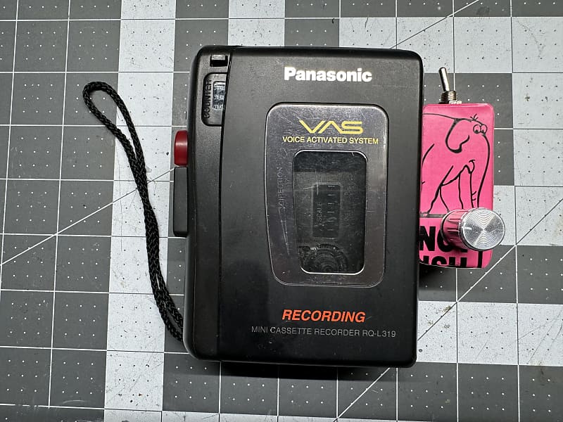 Panasonic RQ-L319 cassette player with speed mod | Reverb