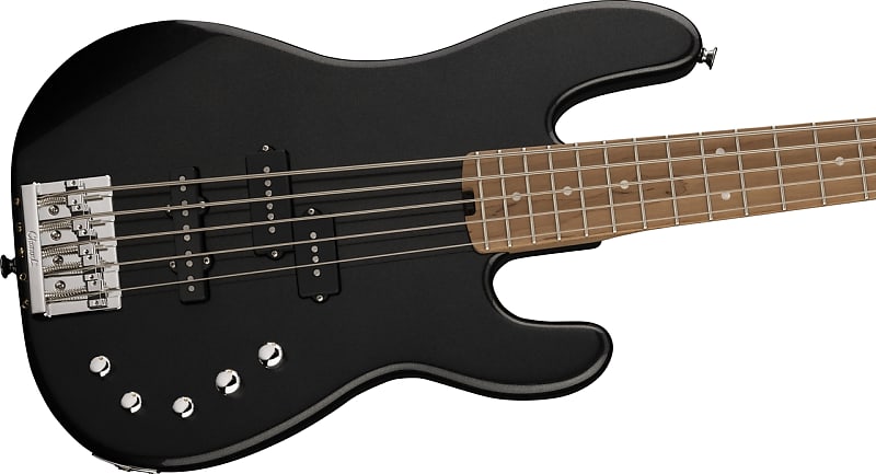 NEW! Charvel Pro-Mod San Dimas Bass Guitar PJ V black pre-order image 1