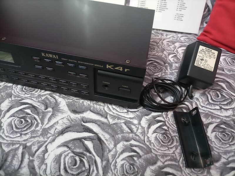 2 units of Vintage Kawai K4R Rack Digital Synthesizer sound