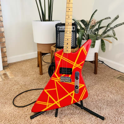 Hondo H-781-VH Deluxe Series 1982 - Red and Yellow EVH Stripes Tape for sale