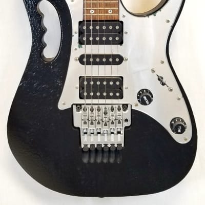 Ibanez Black White JEM 7PBK Reverb