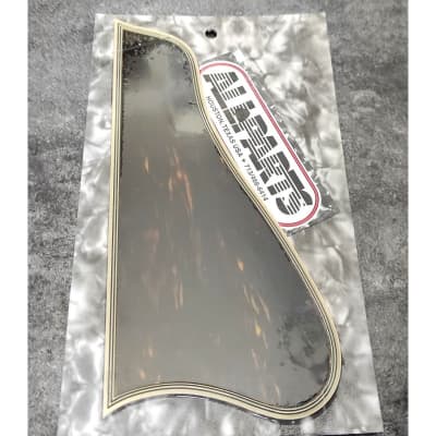 Cutaway Short 5-Ply Binding Tortoise pickguard for Archtop guitars, Gibson L-5 S image 5
