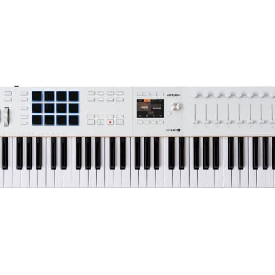 Arturia KeyLab 61 mk3 61-Key MIDI Keyboard Controller - White