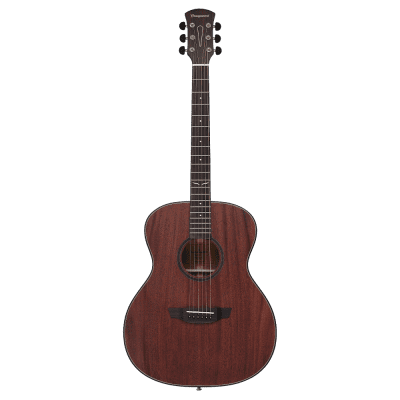 Orangewood Oliver Solid Top Mahogany Left Handed Acoustic Guitar image 2