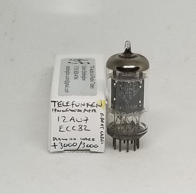 ECC82/12AU7 スムースプレート Telefunken テレフンケン ◇有 6200A