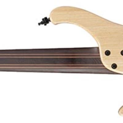 Ibanez EHB Ergonomic Headless 5-String Multi-Scale Bass, Natural Mocha w/ Bag image 3