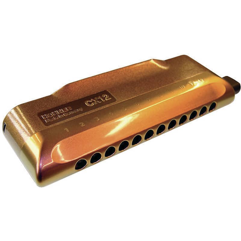Hohner CX 12 Jazz CMajor 48 Tones Chromatic Harmonica Reverb