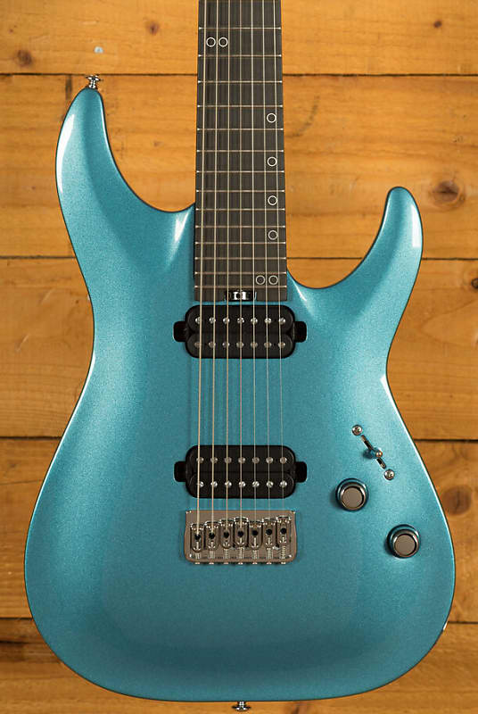 Schecter Aaron Marshall AM 7 7 String Cobalt Slate Reverb UK