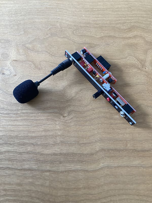 Ginko Synthese Mic Eurorack mic preamp module with microphone Reverb