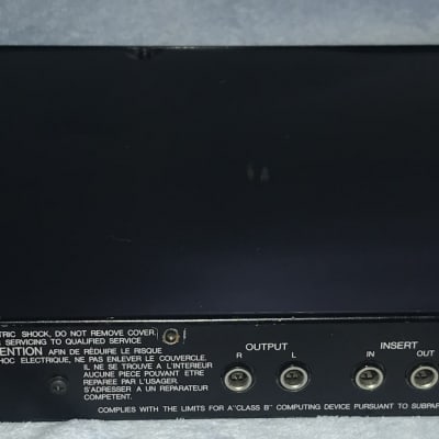 Yamaha  SPX50D Digital Sound Effects Processor image 9