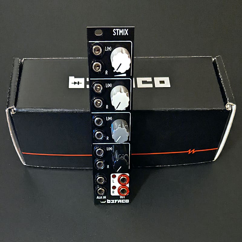 Befaco STMIX 4Channel Stereo Eurorack Mixer + Stereo Aux Reverb