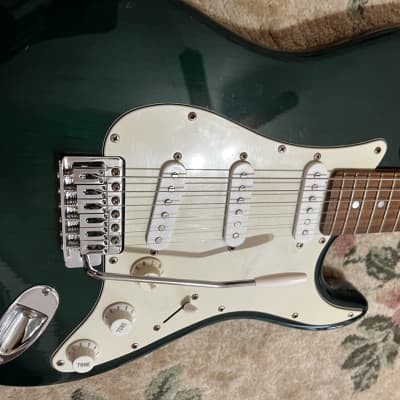 Jay Turser Stratocaster Style Electric Guitar - Green image 2